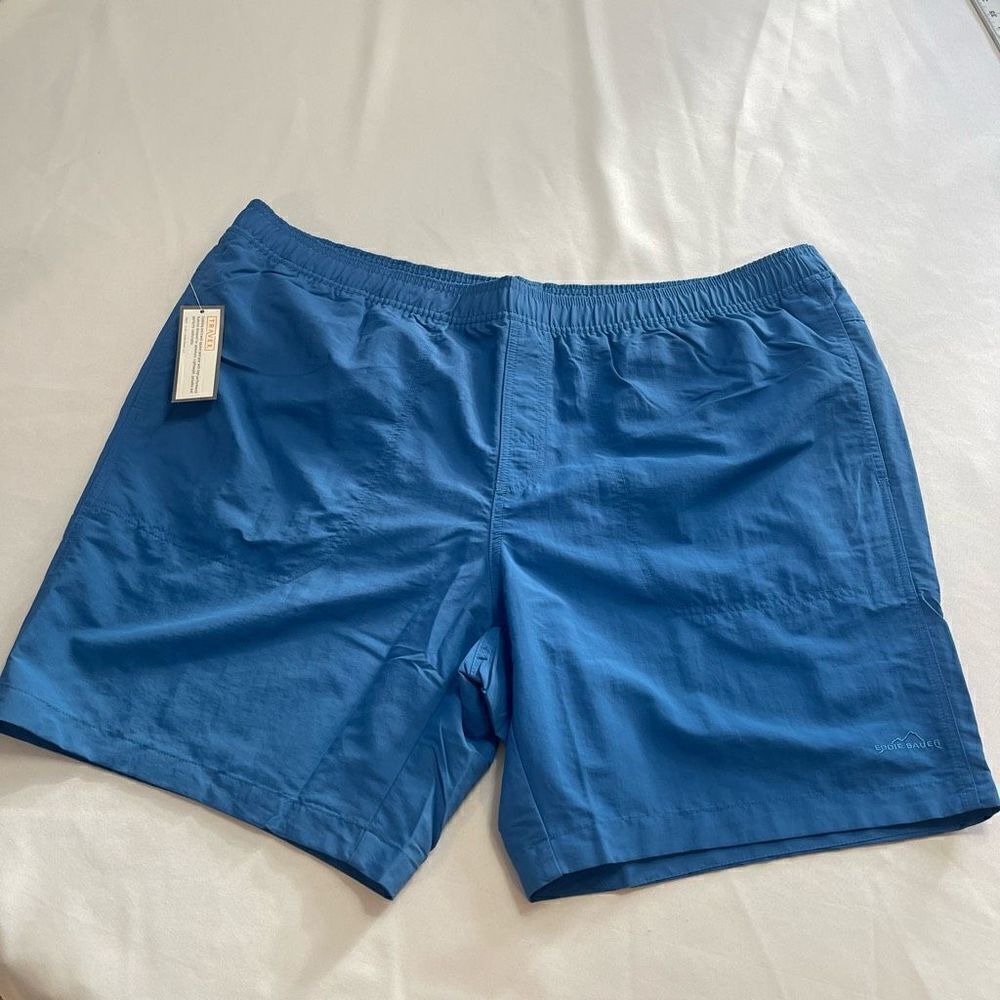 NWT Eddie Bauer Travex Blue Swim Trunks Size 3X New